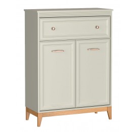 Wysoka 125 cm szeroka 92 cm dwudrzwiowa komoda...