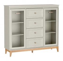 Pojemna witryna gablota do salonu i do biura z...