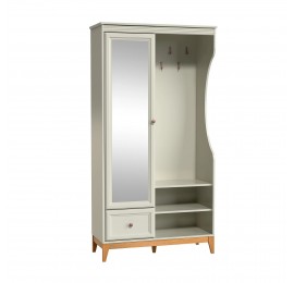 Nowoczesna elegancka garderoba z drzwiami z...