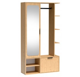 Nowoczesna i pojemna garderoba do przedpokoju z...