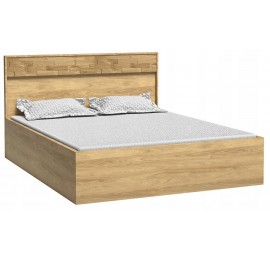 Łóżko pod materac 160x200 cm wstawka MEDIOLAN M9